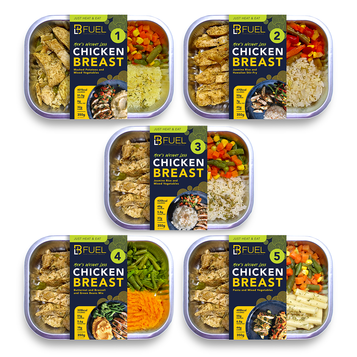 Build Your Men’s Weightloss 60 Meal Package