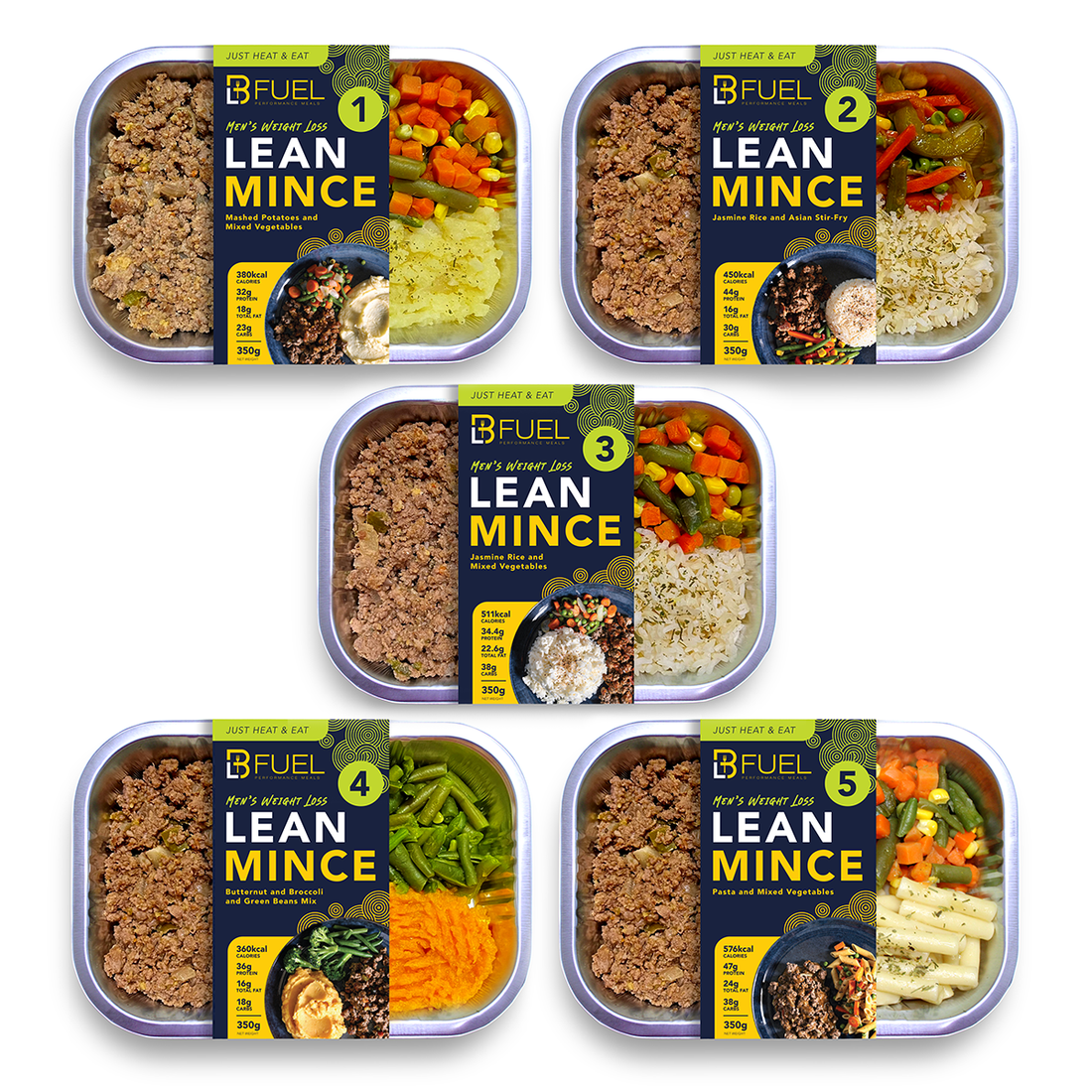 Build Your Men’s Weightloss 60 Meal Package