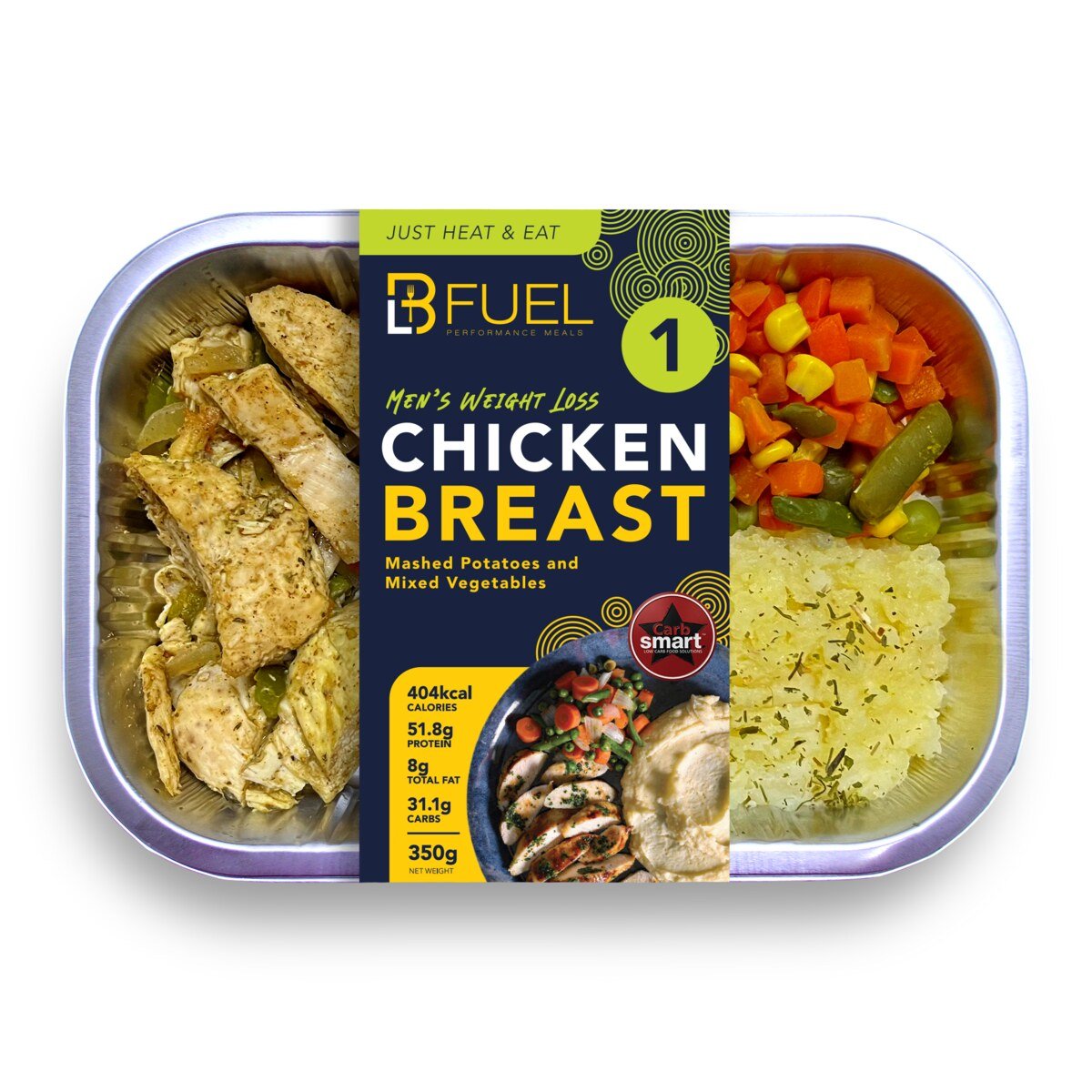 Build Your Men's Weightloss 30 Meal Package
