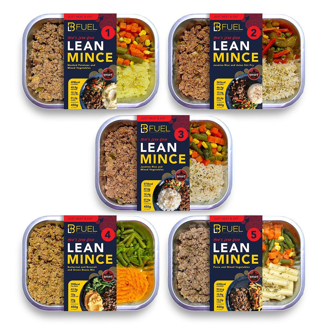 Build Your Men’s Lean Gain 10 Meal Starter Pack