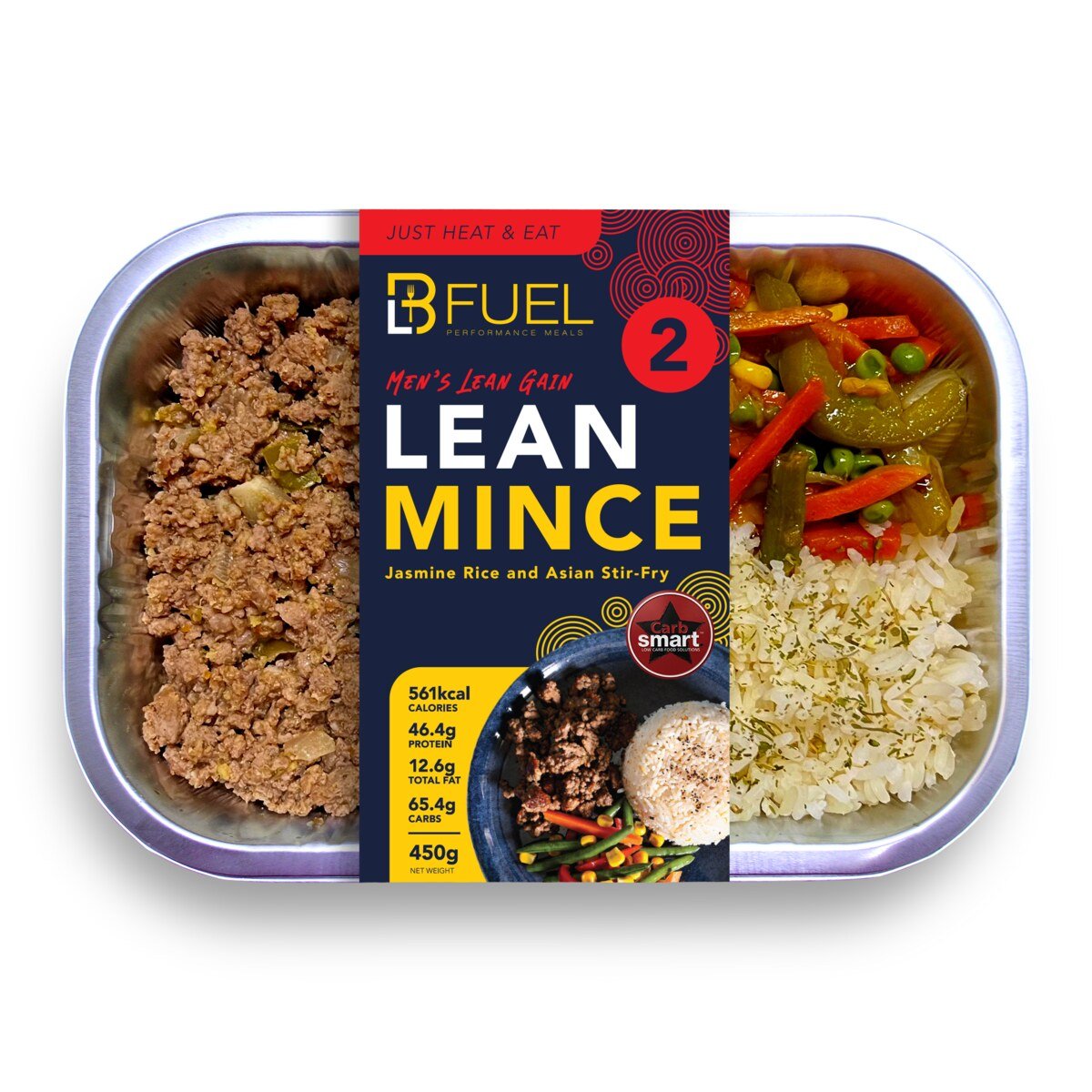 Build Your Men's Lean Gain 30 Meal Package