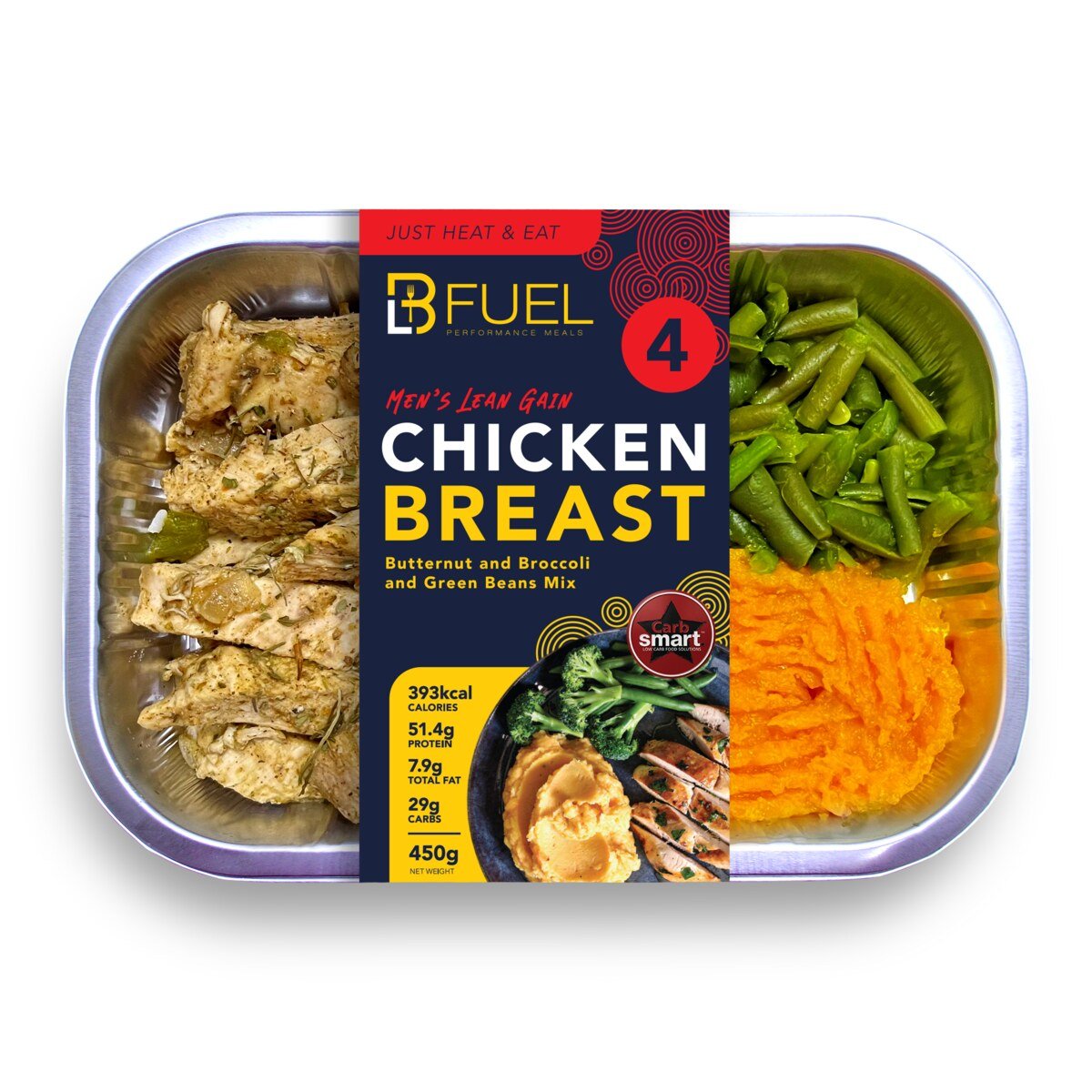 Build Your Men's Lean Gain 20 Meal Package