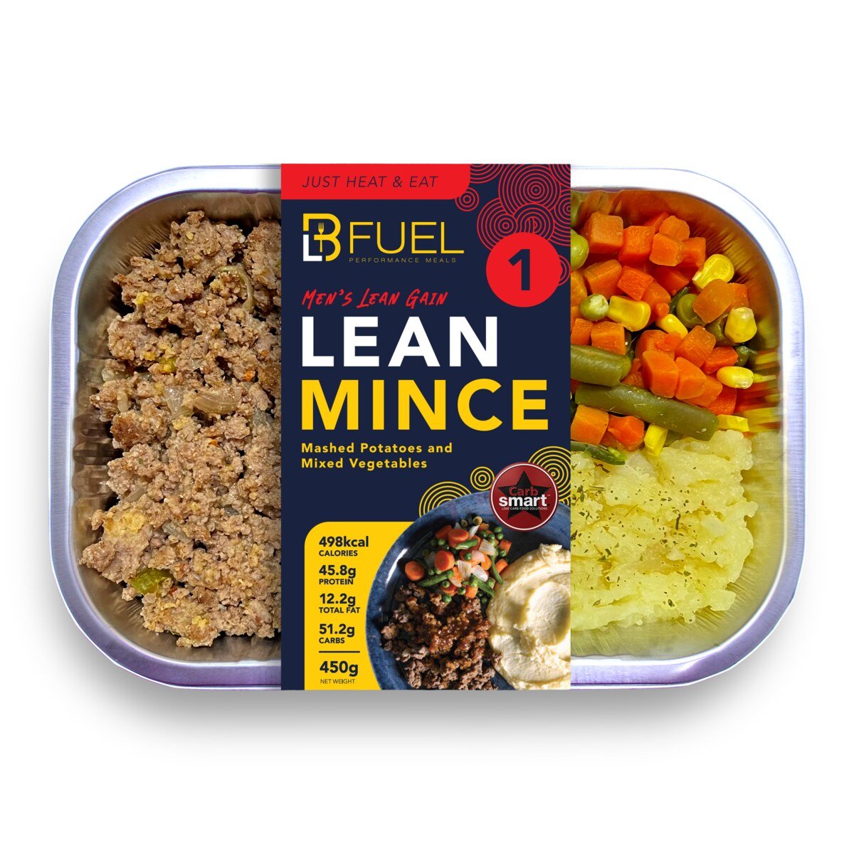 Build Your Men's Lean Gain 30 Meal Package