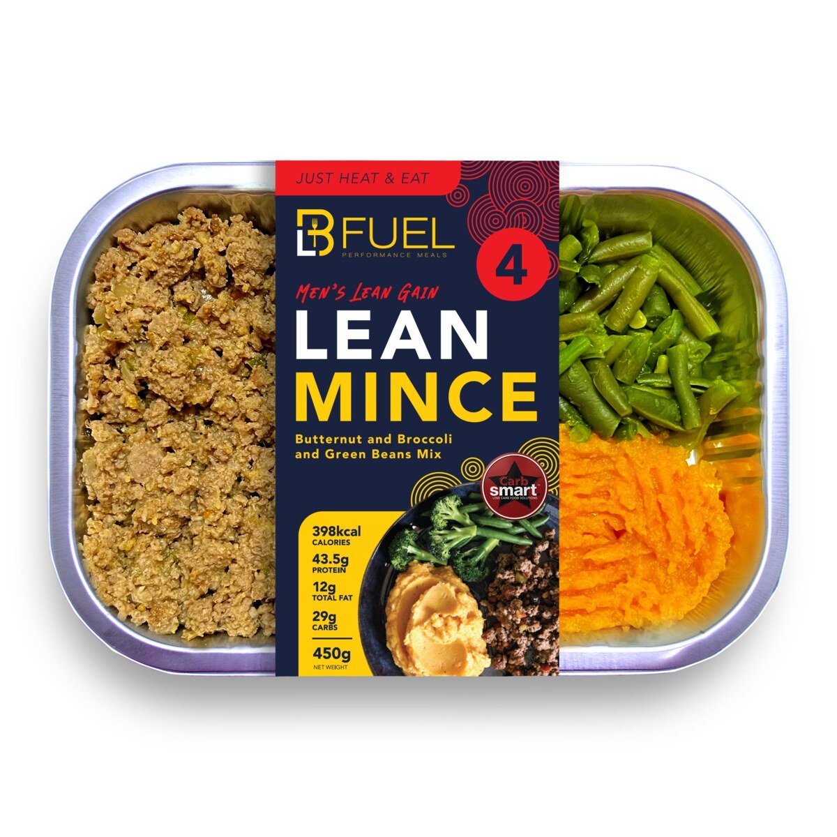 Build Your Men’s Lean Gain 60 Meal Package