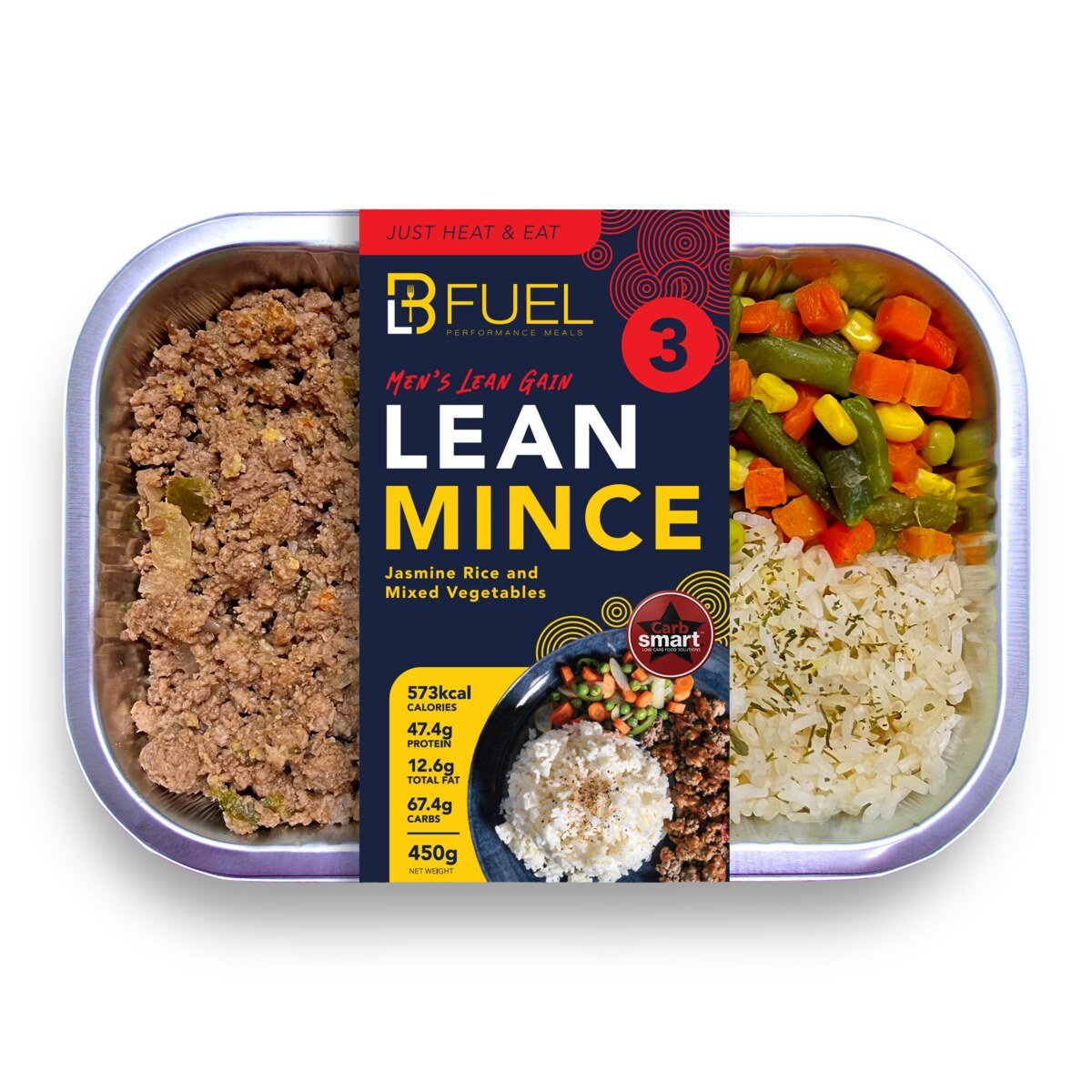 Build Your Men's Lean Gain 20 Meal Package