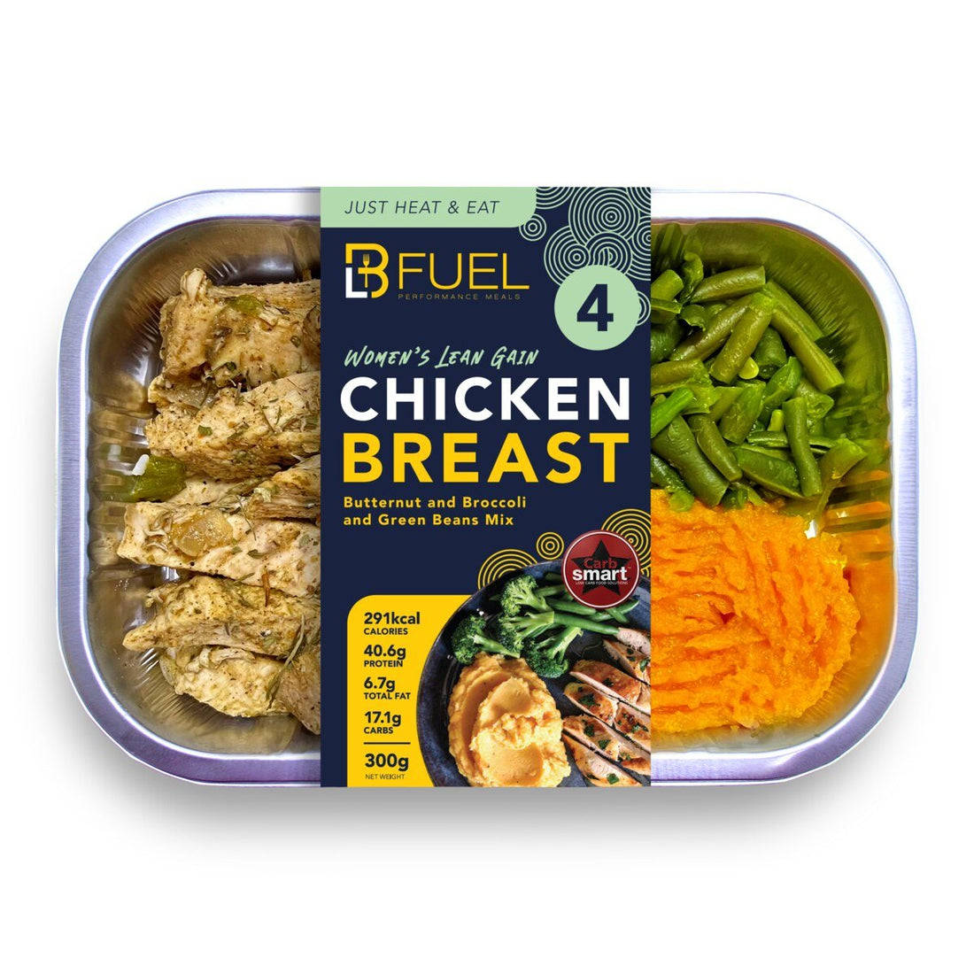 Build Your Women's Lean Gain 30 Meal Package