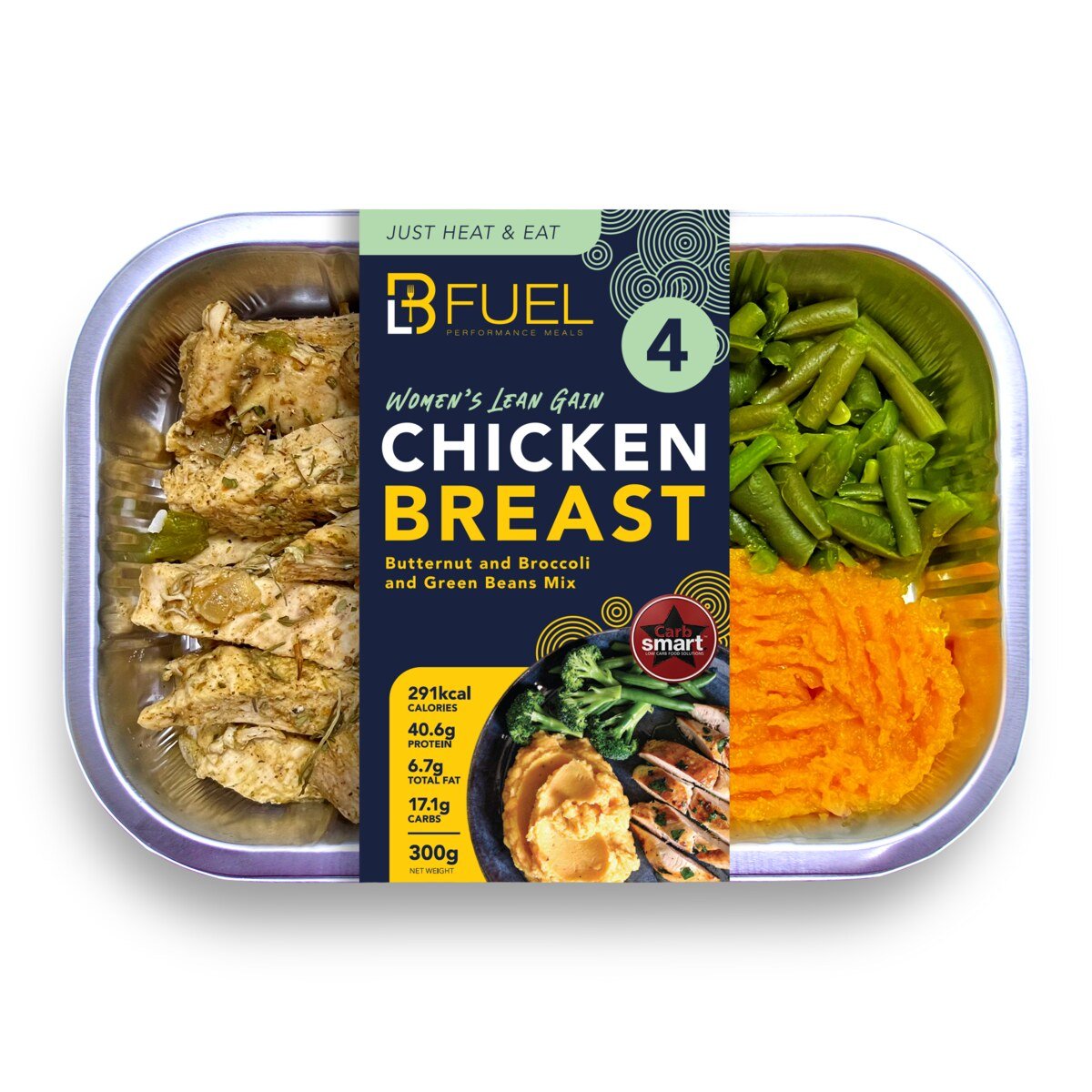Build Your Women's Lean Gain 30 Meal Package