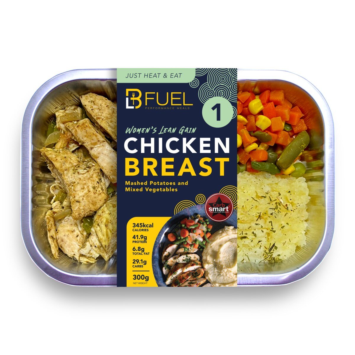 Build Your Women's Lean Gain 20 Meal Package
